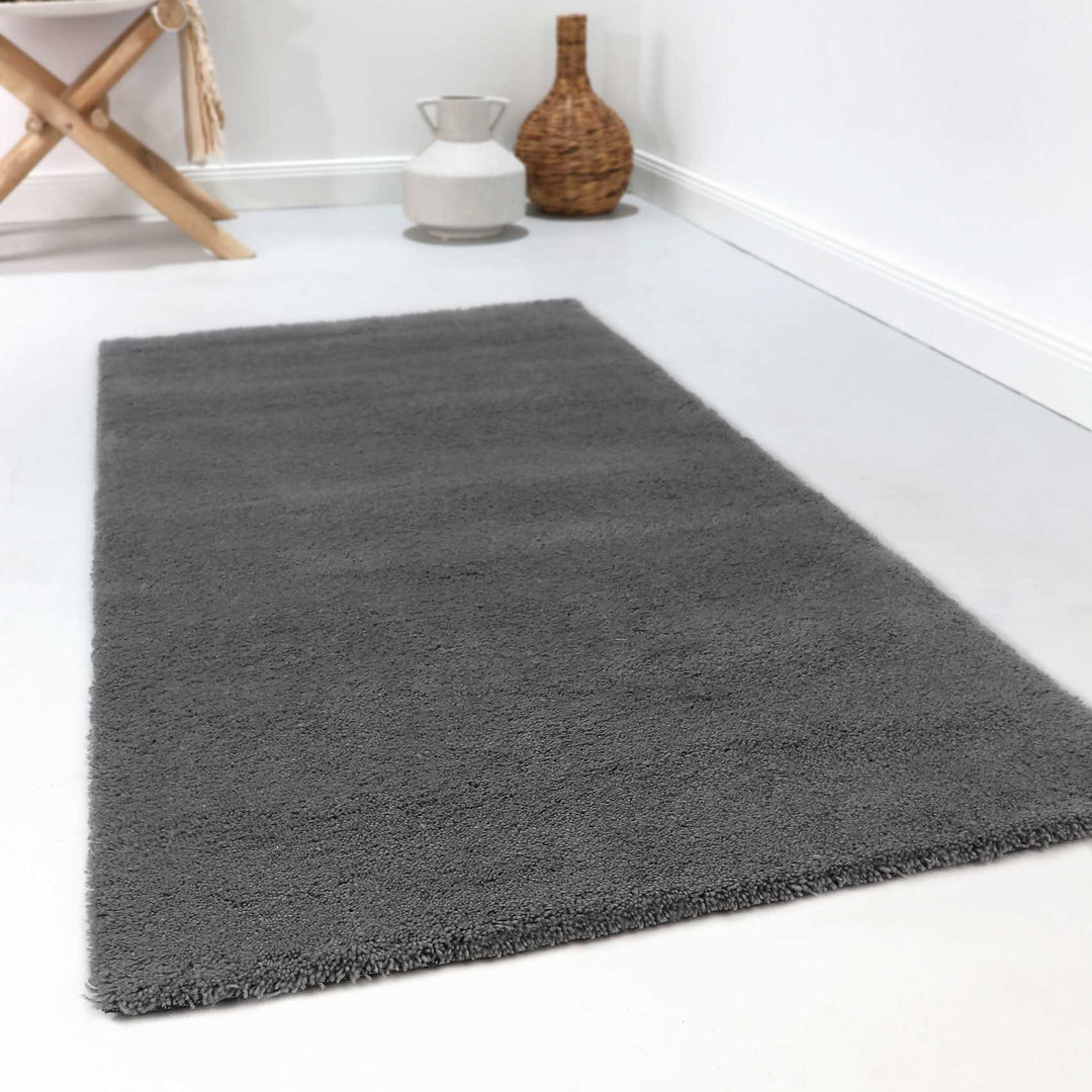 Greenwood Rug Teppich grau Kurzflor rechteckig