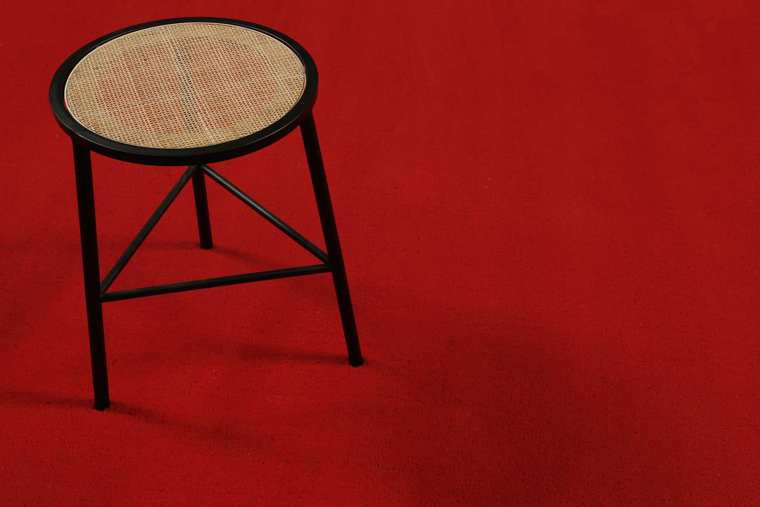 Greenwood Rug Teppich rot Kurzflor rechteckig