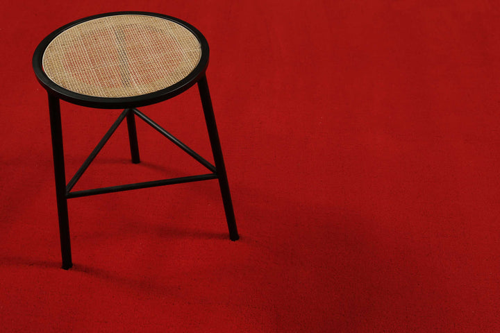 Greenwood Rug Teppich rot Kurzflor rechteckig