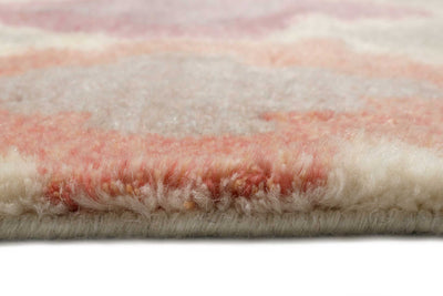 Esprit Kelim Teppich Bunt Pastell aus Wolle » Nilas Haute «