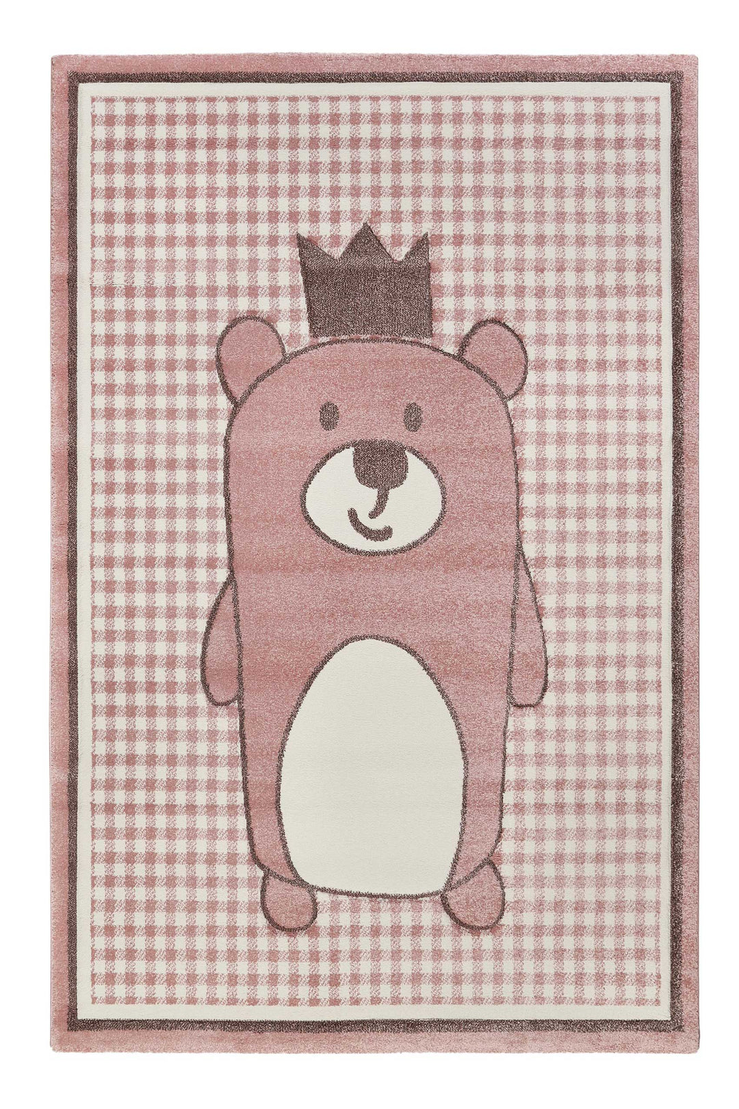 Henry Teppich rosa Kurzflor rechteckig