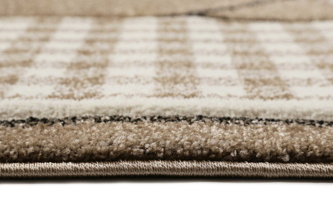 Henry Teppich taupe Kurzflor rechteckig