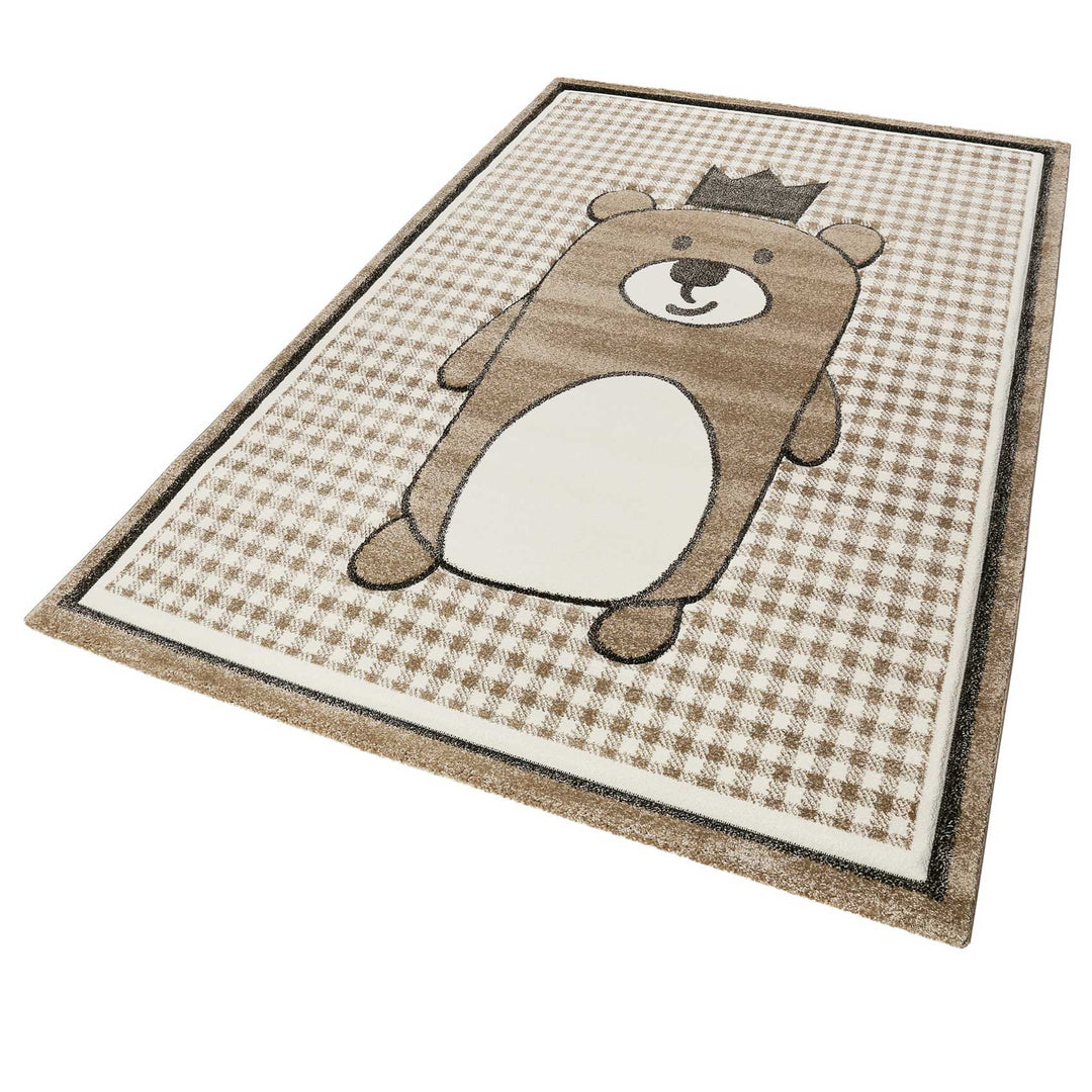 Henry Teppich taupe Kurzflor rechteckig