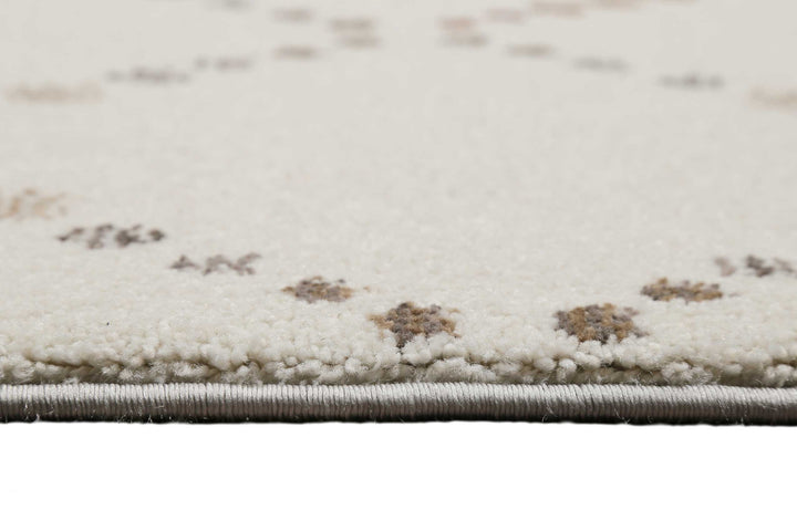 Ina Teppich beige Kurzflor rechteckig