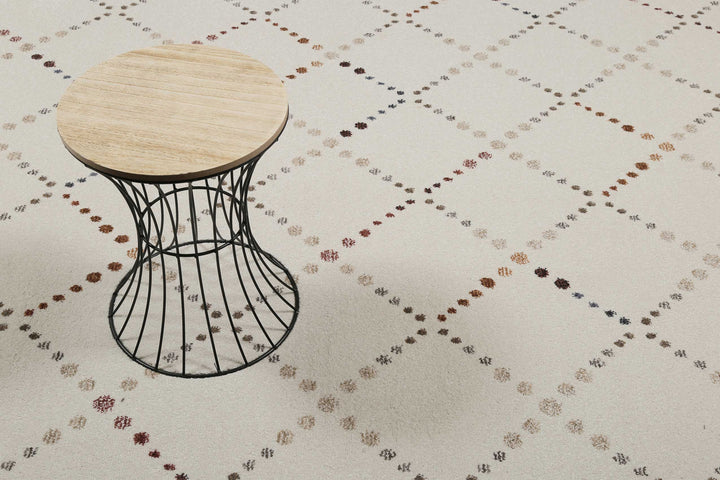 Ina Teppich beige Kurzflor rechteckig