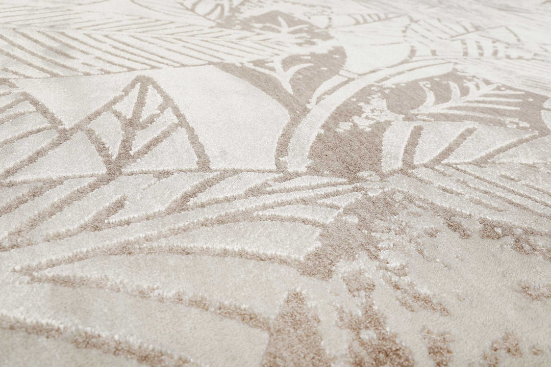 Inga Teppich beigecreme Kurzflor rechteckig