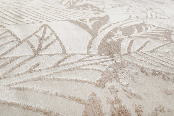 Inga Teppich beigecreme Kurzflor rechteckig