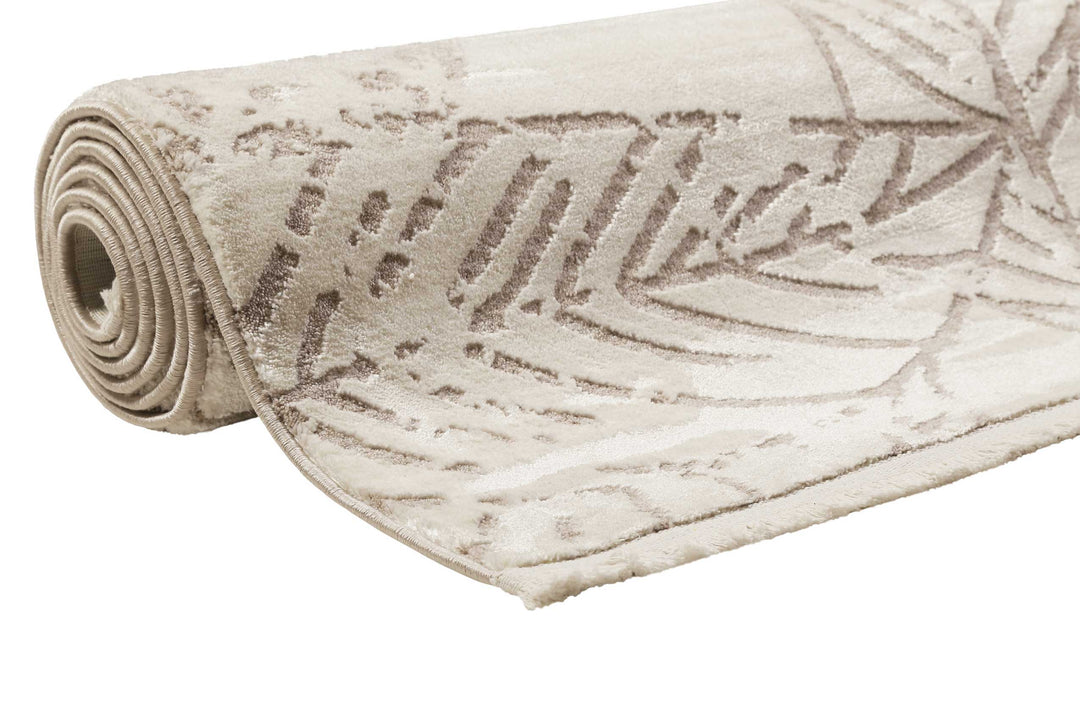 Inga Teppich beigecreme Kurzflor rechteckig