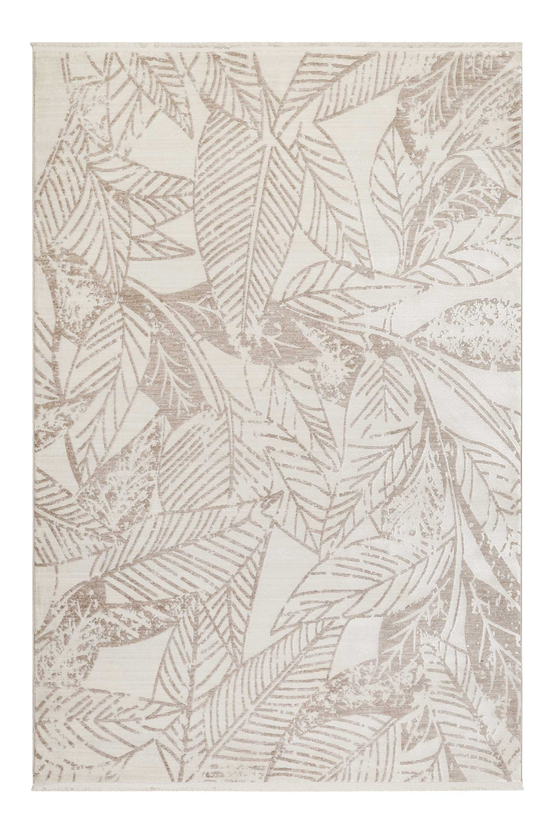 Inga Teppich beigecreme Kurzflor rechteckig