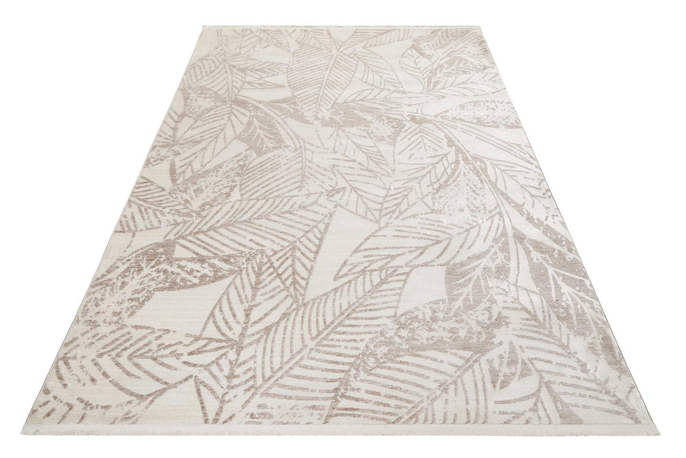 Inga Teppich beigecreme Kurzflor rechteckig