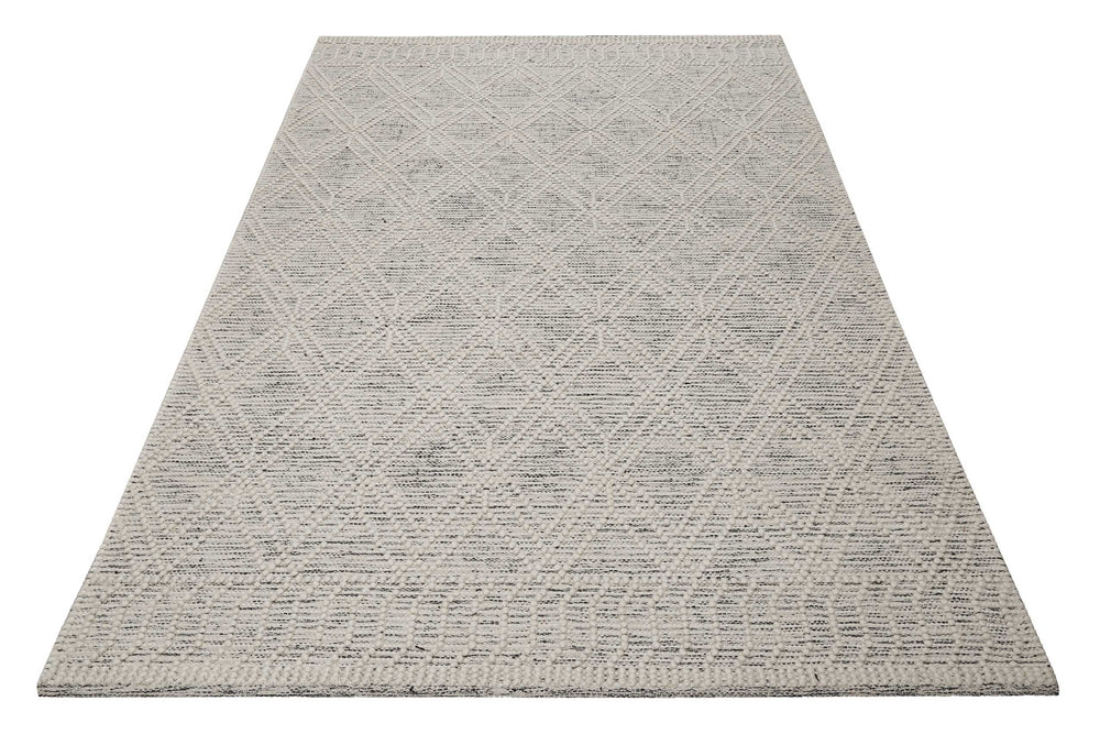 Ivy Teppich wollweiß Kurzflor rechteckig