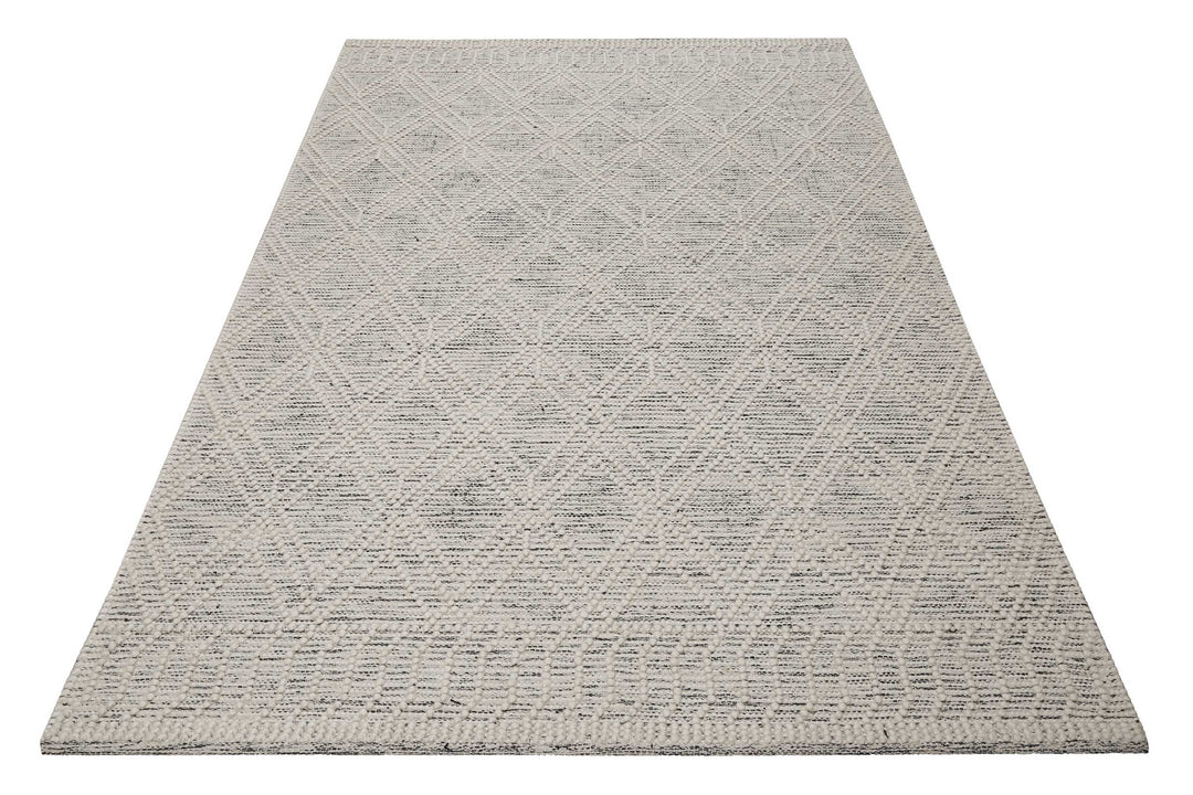 Ivy Teppich wollweiß Kurzflor rechteckig