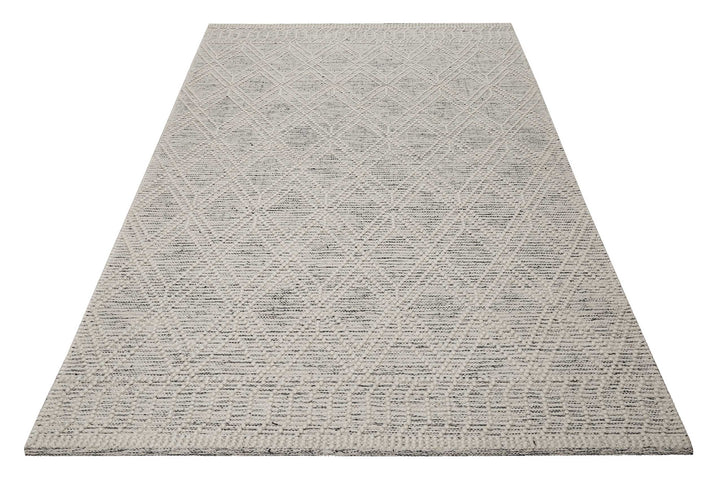 Ivy Teppich wollweiß Kurzflor rechteckig