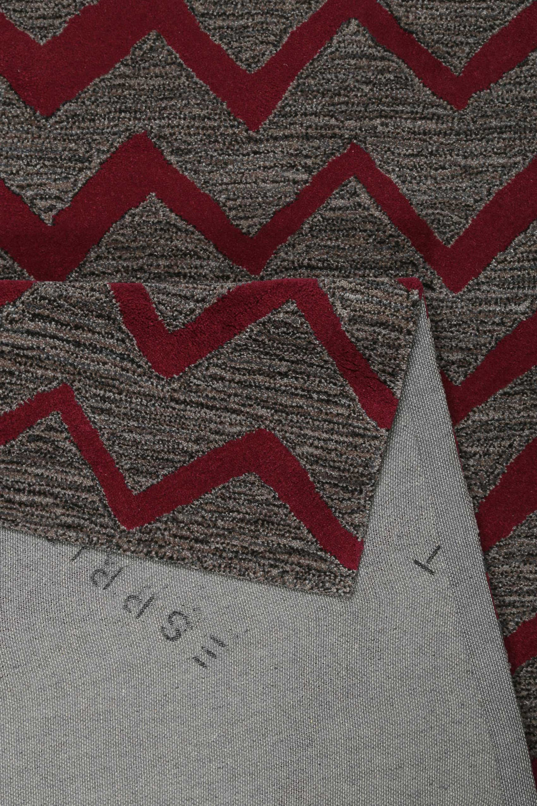 Kalahari Teppich beere Kurzflor rechteckig