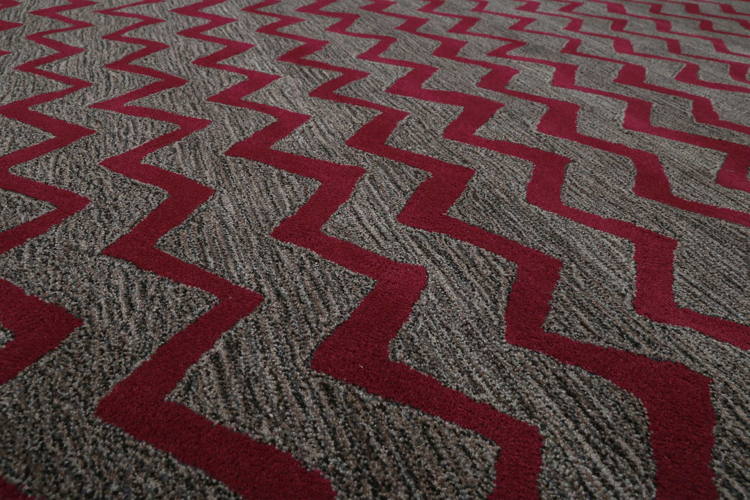 Kalahari Teppich beere Kurzflor rechteckig