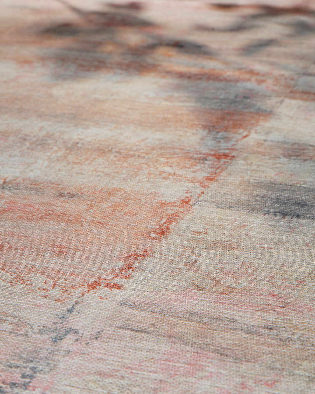 Esprit Flachgewebeteppich Alt Rosa "Maui", Detailaufnahme des Webmusters in Nahaufnahme
