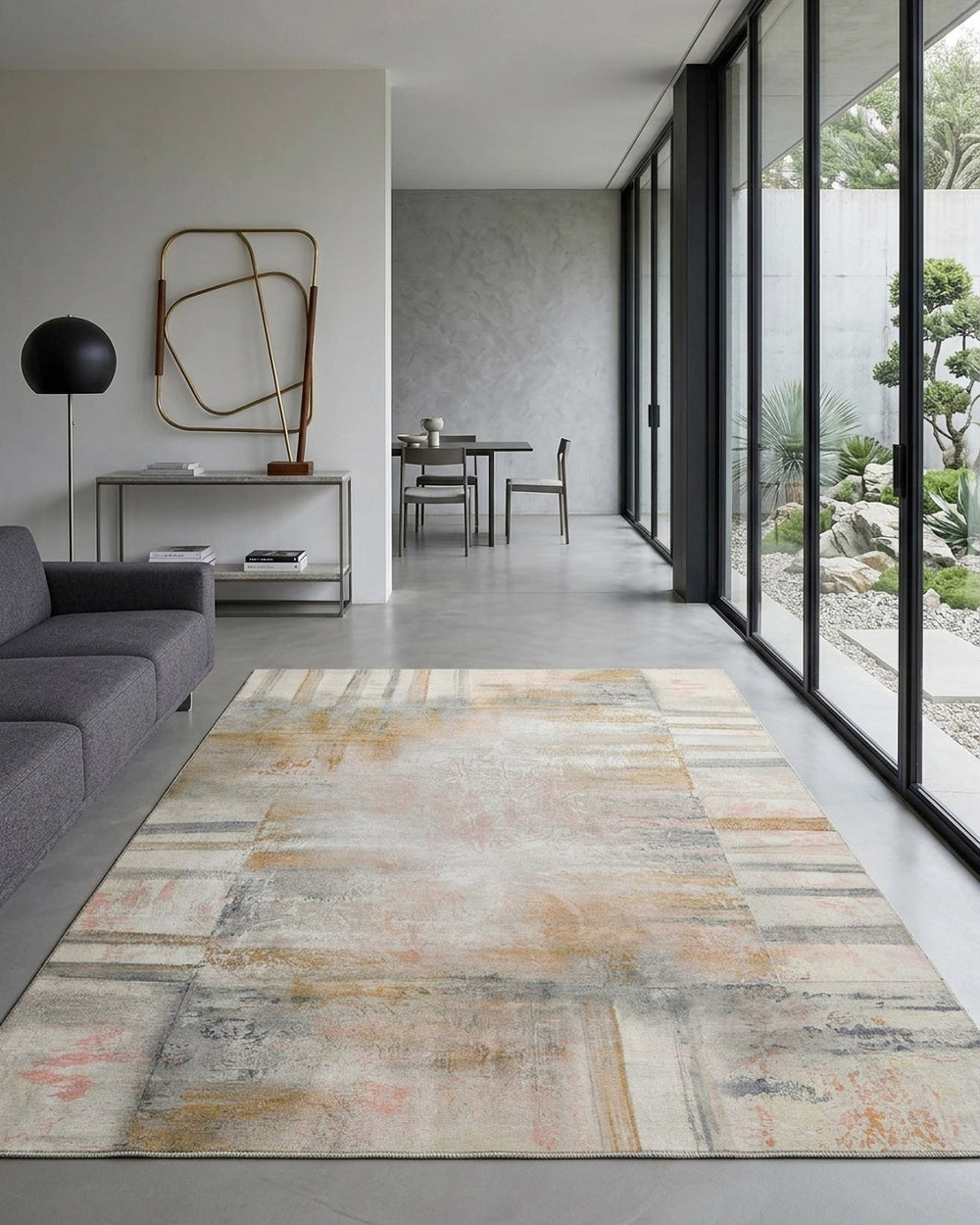 Esprit Flachgewebeteppich Multi "Maui" im Interieur, dezent in Szene gesetzt