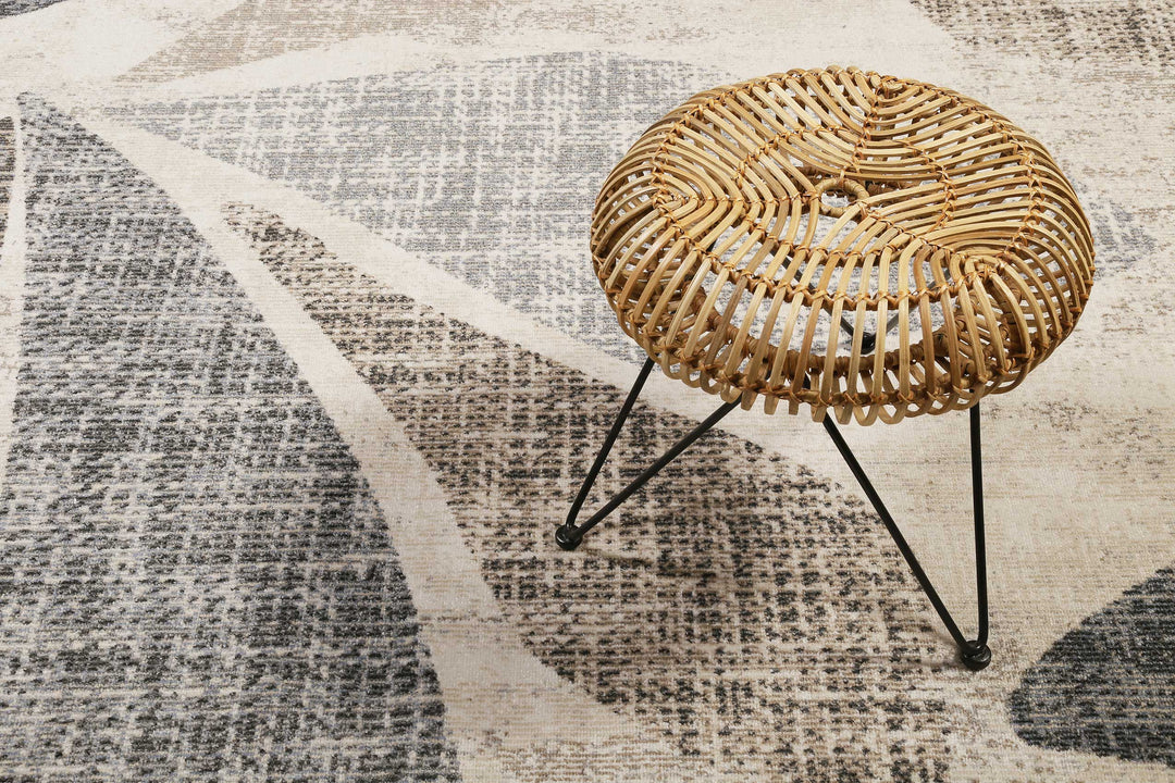 Leaf Outdoor beige Kurzflor rechteckig