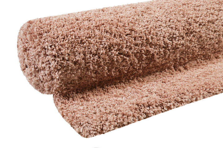 Live Nature Teppich rosa Hochflor rechteckig