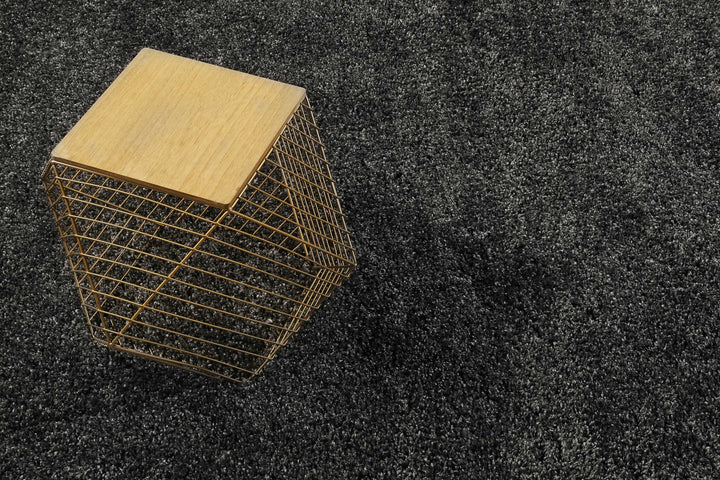 Live Nature Teppich grau Hochflor rechteckig