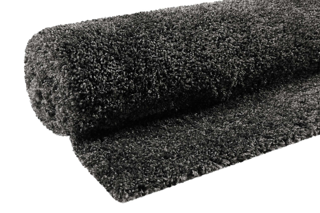 Live Nature Teppich grau Hochflor rechteckig