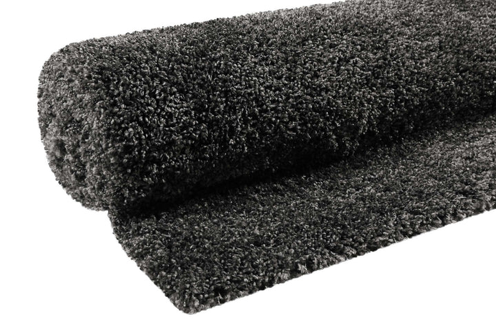 Live Nature Teppich grau Hochflor rechteckig