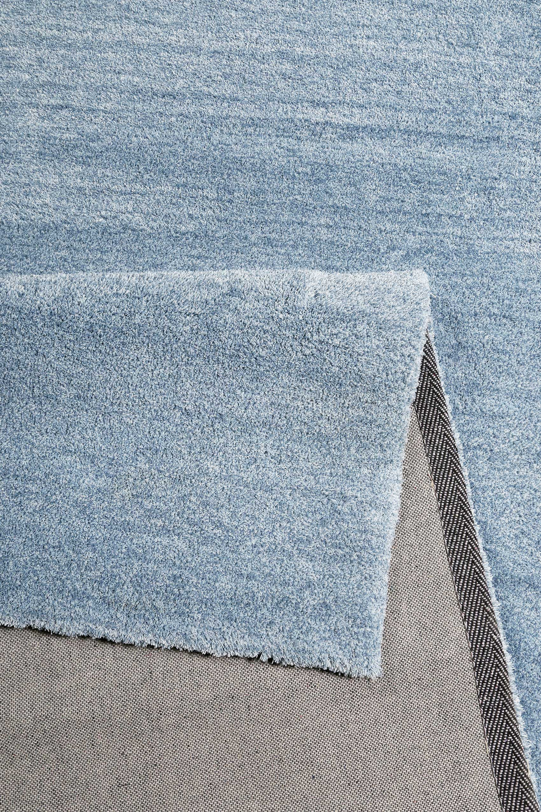 #loft Teppich hellblau meliert Kurzflor rechteckig