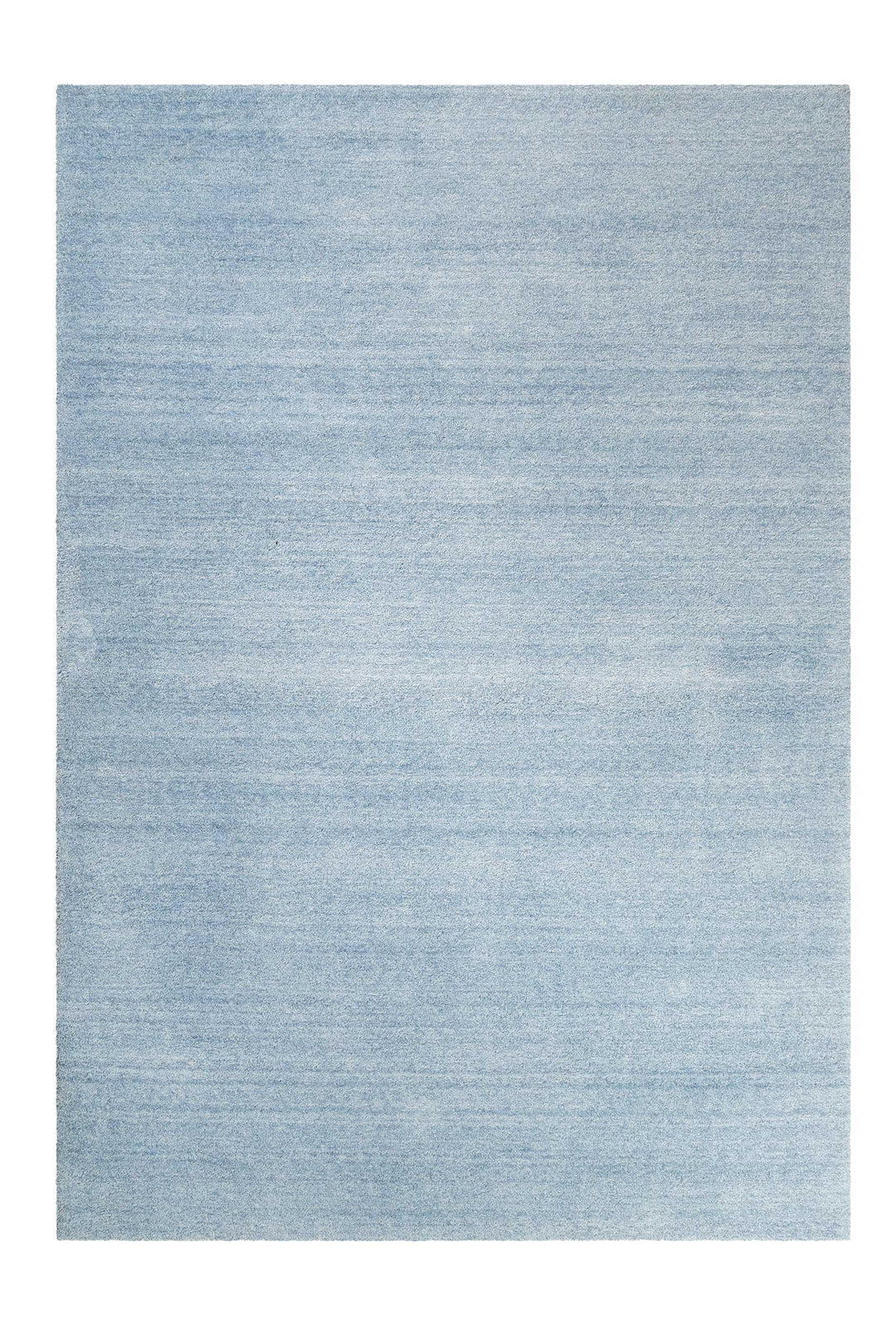 #loft Teppich hellblau meliert Kurzflor rechteckig