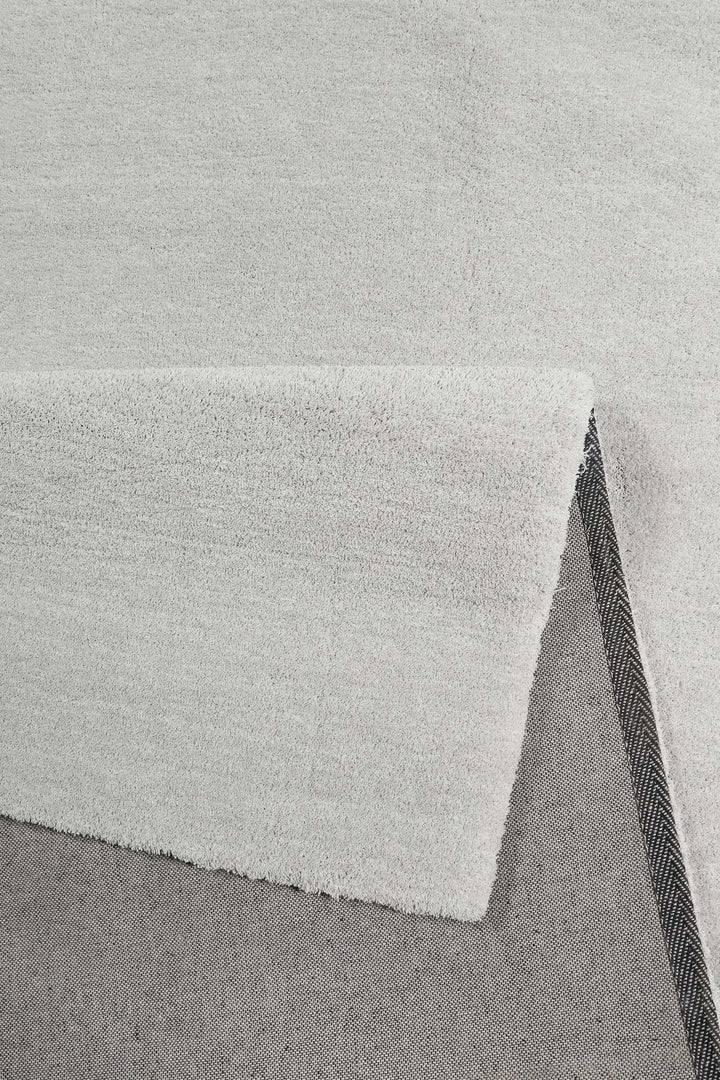 #loft Teppich hellgrau Kurzflor rechteckig