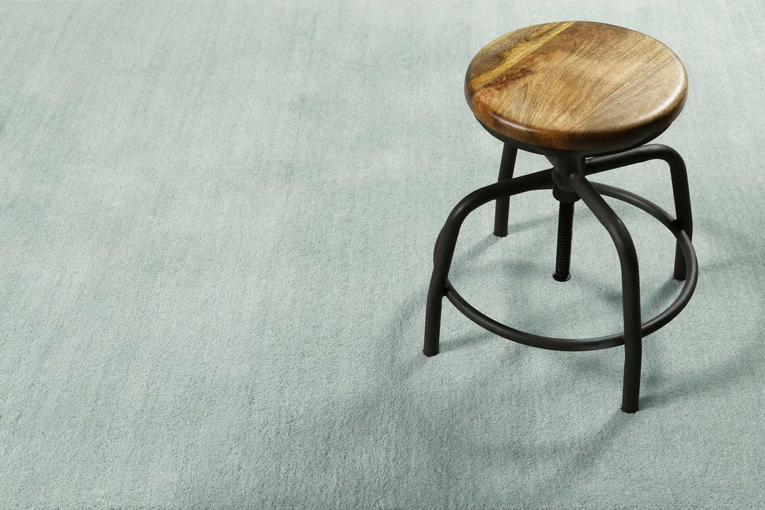 #loft Teppich hellgrün Kurzflor rechteckig