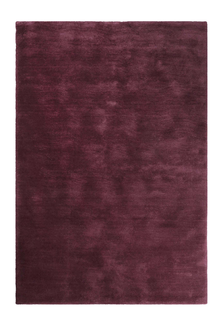 #loft Teppich bordeaux Kurzflor rechteckig