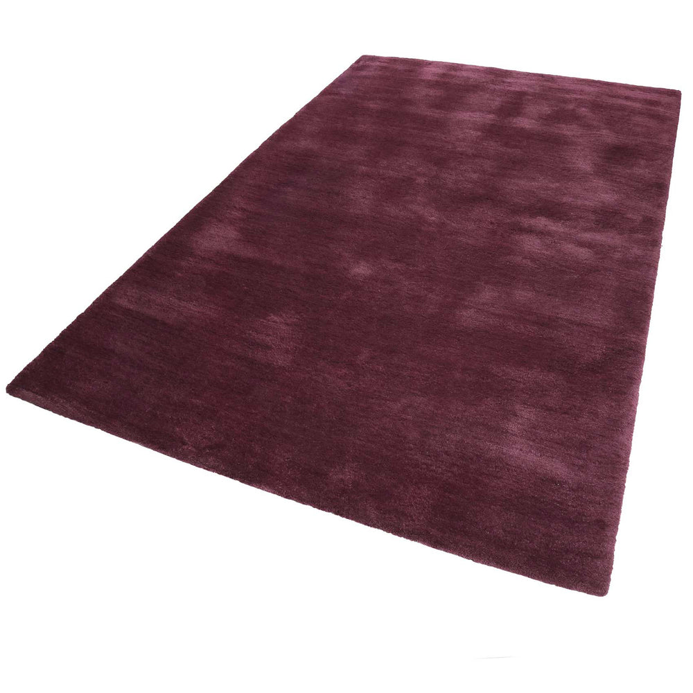 #loft Teppich bordeaux Kurzflor rechteckig