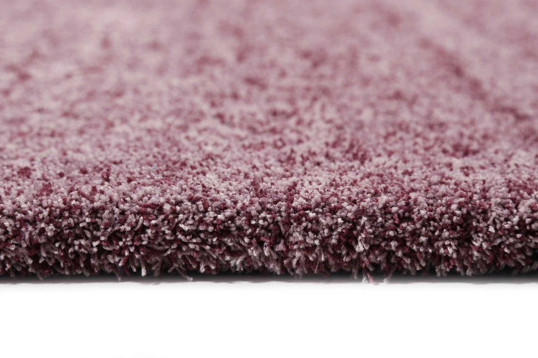 #loft Teppich violett meliert Kurzflor rechteckig