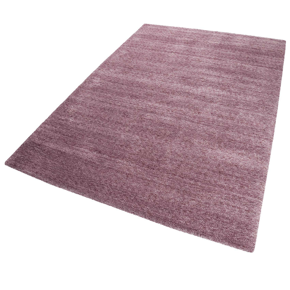 #loft Teppich violett meliert Kurzflor rechteckig
