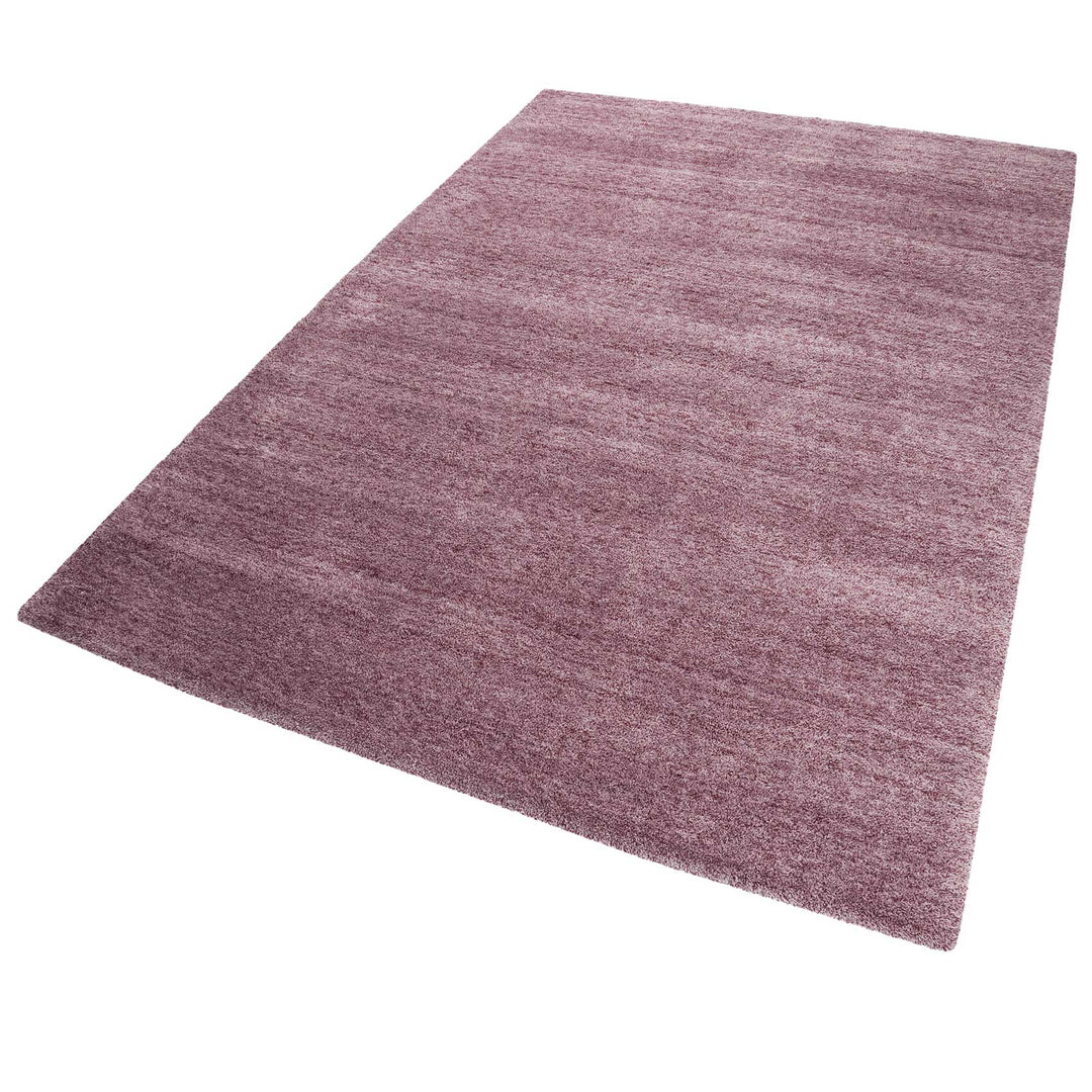 #loft Teppich violett meliert Kurzflor rechteckig