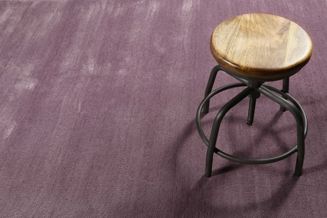 #loft Teppich lila flieder Kurzflor rechteckig