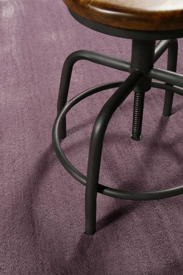 #loft Teppich lila flieder Kurzflor rechteckig