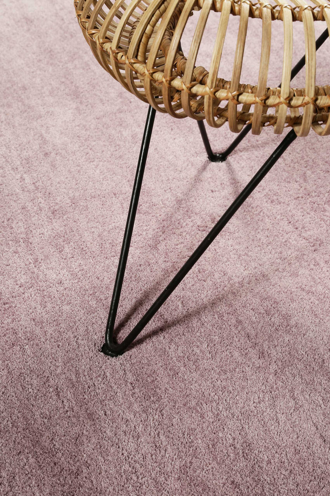 #loft Teppich rosa Kurzflor rechteckig