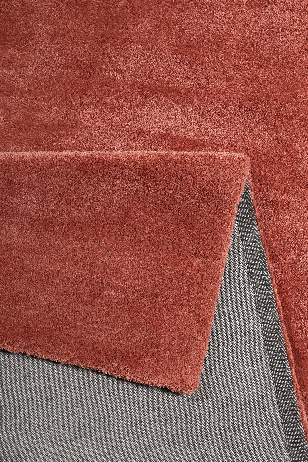 #loft Teppich ziegelrot Kurzflor rechteckig