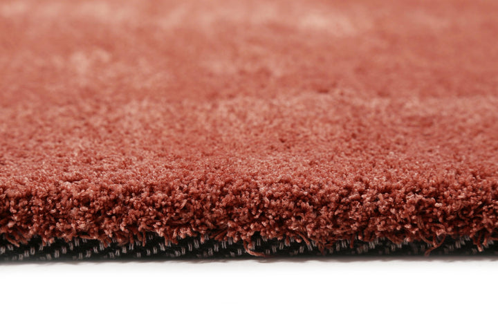 #loft Teppich ziegelrot Kurzflor rechteckig