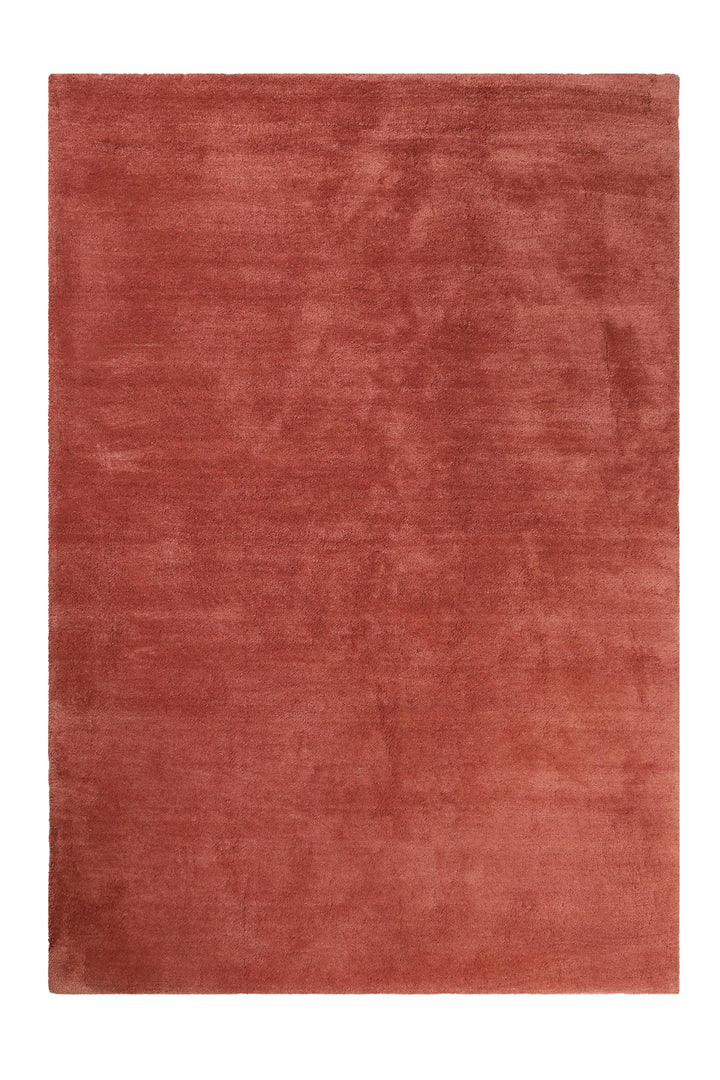 #loft Teppich ziegelrot Kurzflor rechteckig