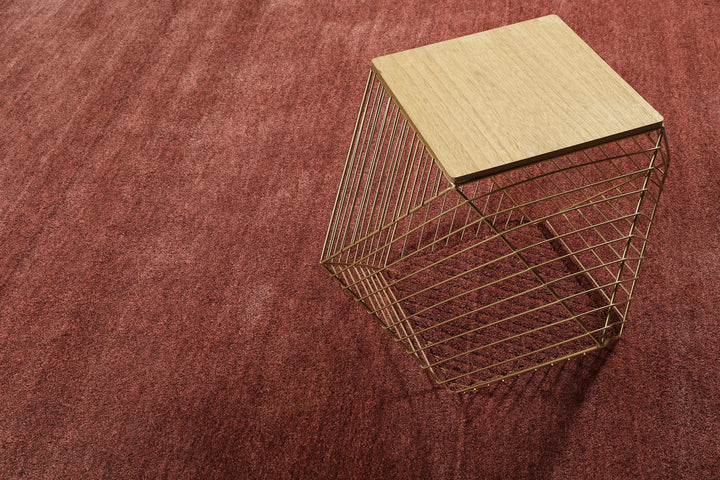 #loft Teppich rotbraun Kurzflor rechteckig