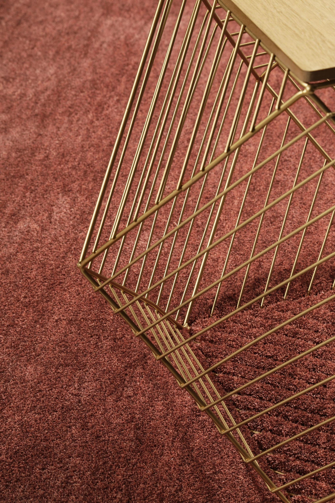 #loft Teppich rotbraun Kurzflor rechteckig