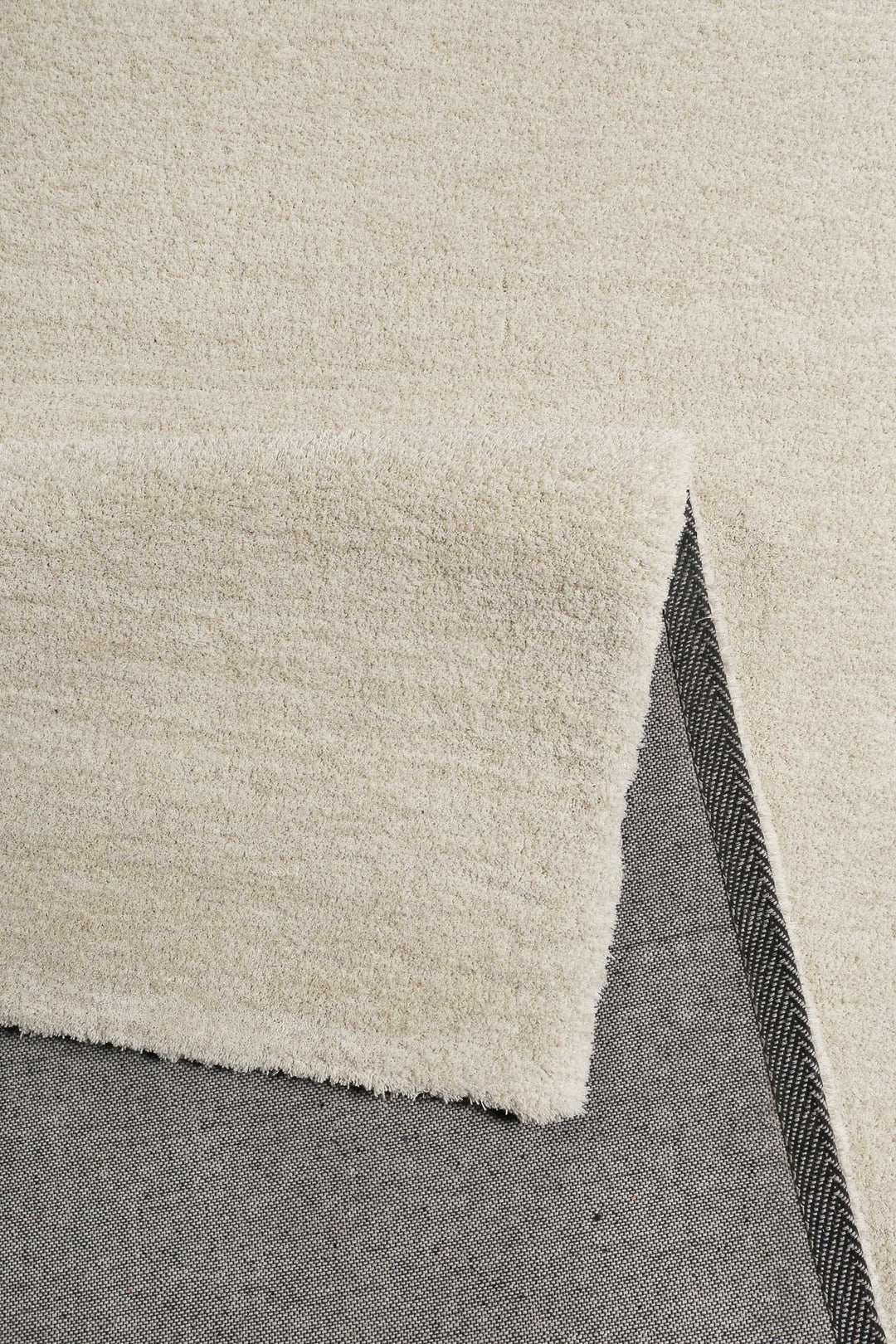 #loft Teppich hellbeige Kurzflor rechteckig