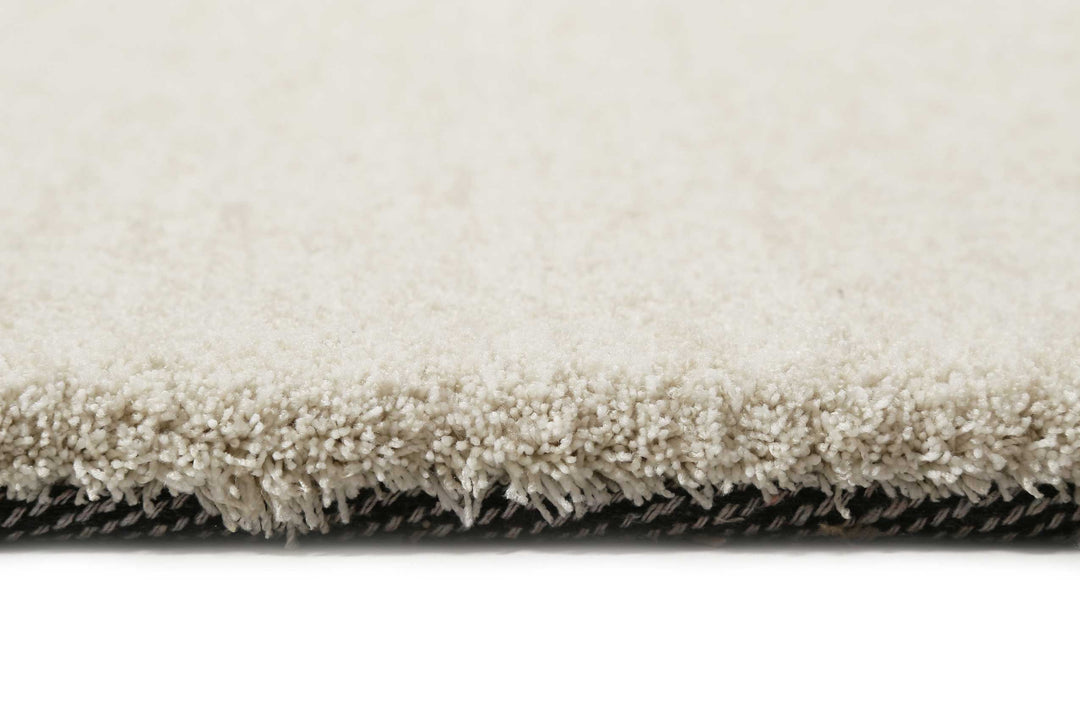 #loft Teppich hellbeige Kurzflor rechteckig