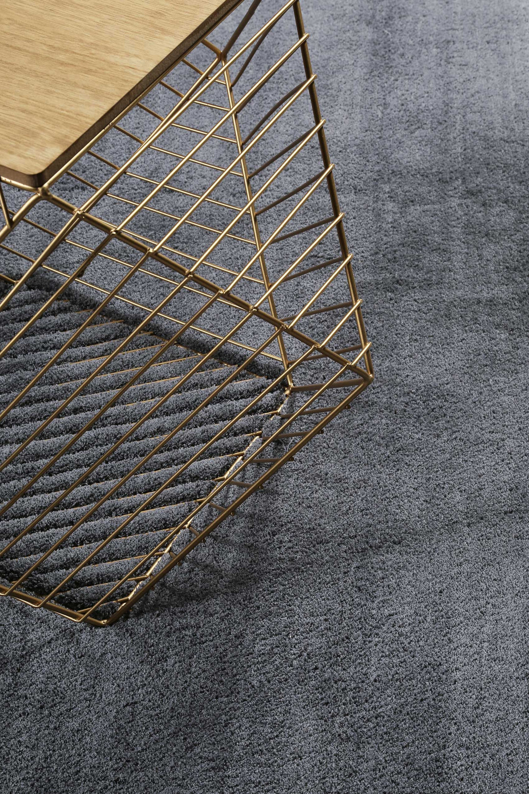 #loft Teppich anthrazit Kurzflor rechteckig