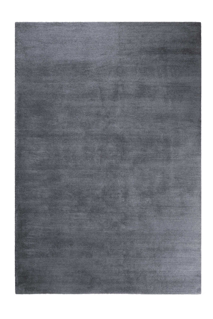 #loft Teppich anthrazit Kurzflor rechteckig