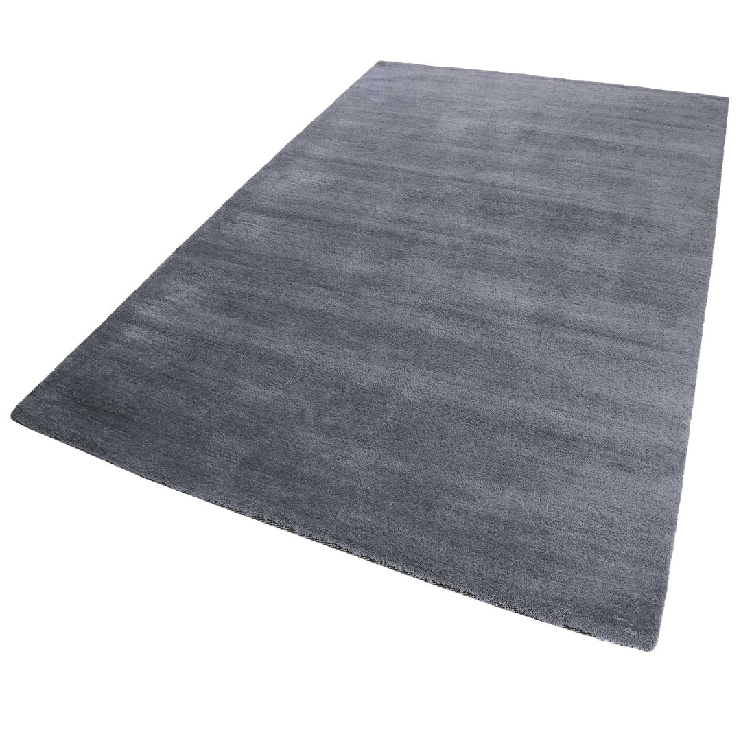 #loft Teppich anthrazit Kurzflor rechteckig