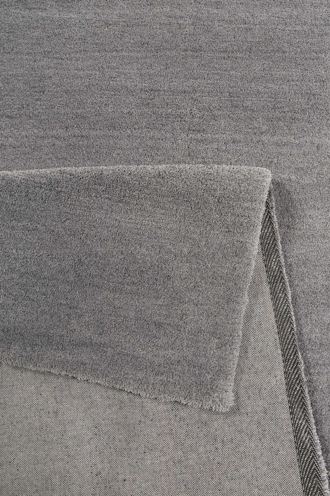 #loft Teppich grau Kurzflor rechteckig