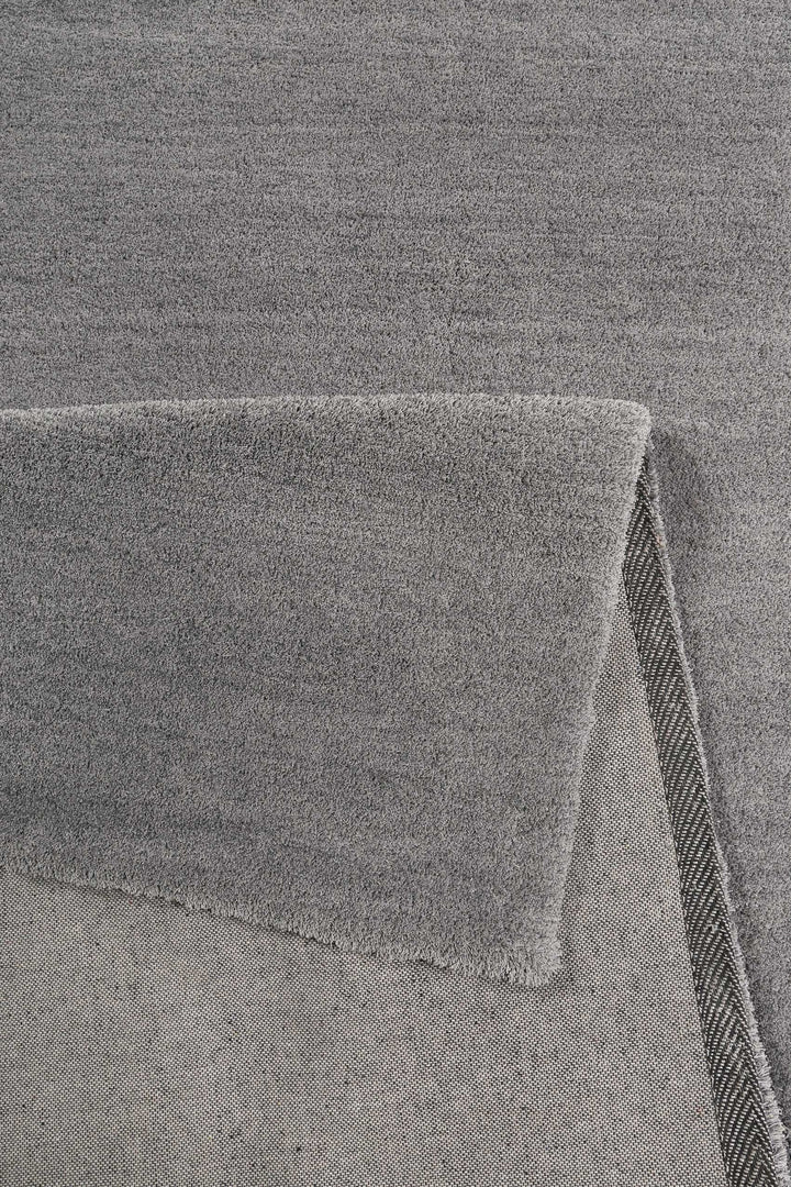 #loft Teppich grau Kurzflor rechteckig